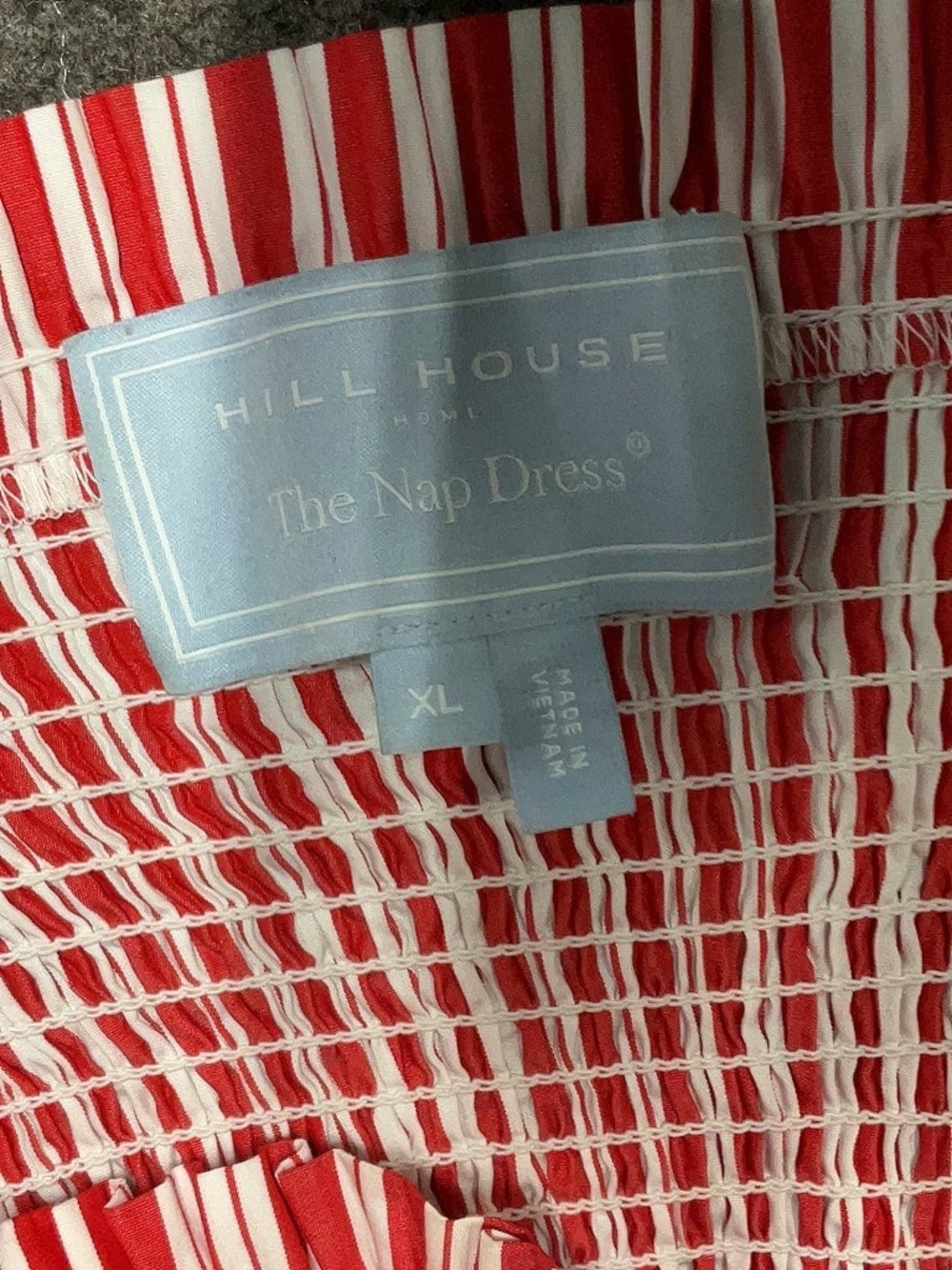 NWOT Hill House Red Stripe Ellie - Picture 6 of 6